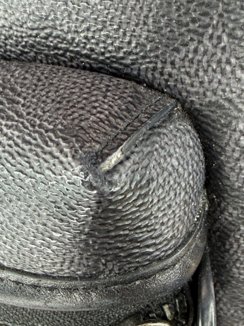 Coach Men's Black/Gray Signature Mini Backpack - Picture 7 of 11